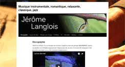 Desktop Screenshot of jeromelanglois.com